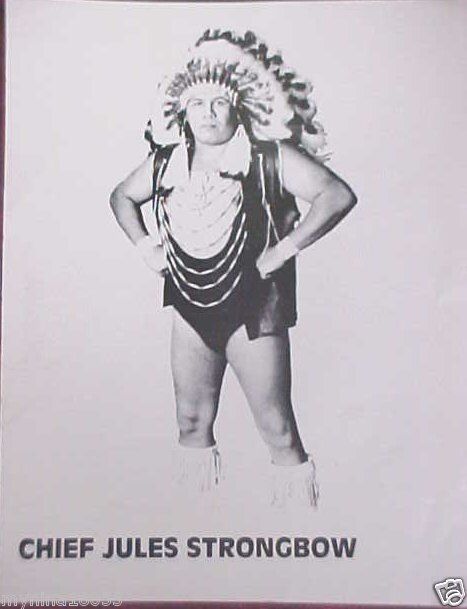 1970s B&W Original Name CHIEF JULES STRONGBOW  