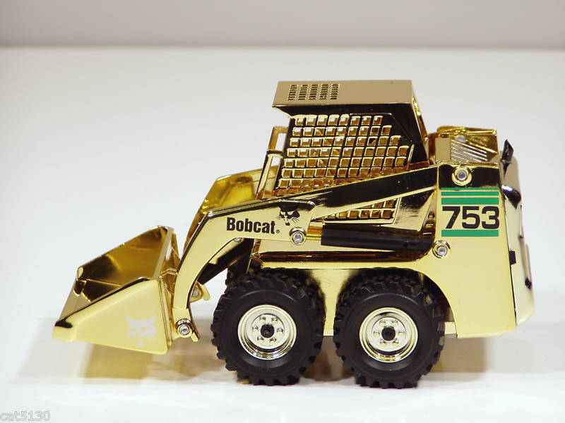 Bobcat 753 Skid Steer  1/25   GOLD   Limited Edition  