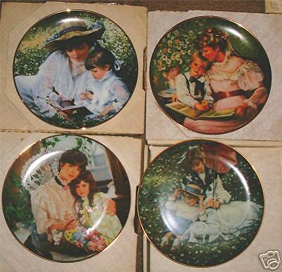 SANDRA KUCK * MOTHERS DAY* PLATES  1985 1992 8 PLATES  