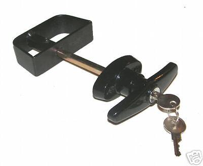 SHED DOOR T HANDLE TEE HANDLE WITH KEY  