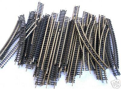 SCALE MODEL POWER 100 pc NICKEL SILVER TRAIN TRACK  