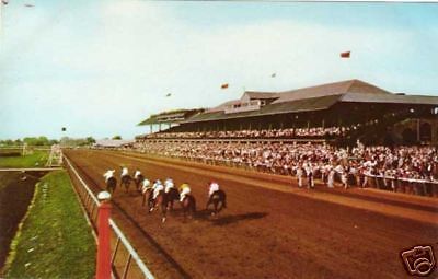 Vintage POSTCARD c1957 Keeneland Race Crse LEXINGTON KY  