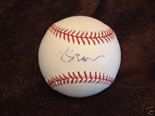 Bill Clinton signed autograph baseball President LOOK  