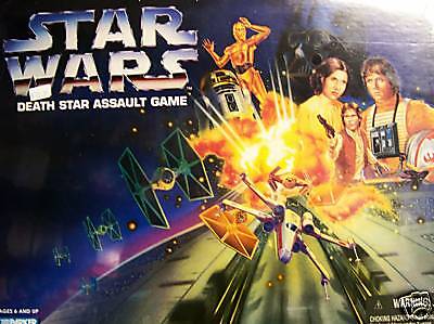 Star Wars Death Star Assault Board Game/3 D/Parker Bros  