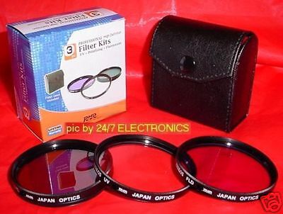 46mm Filter Kit UV PL FD FLD 4Panasonic DMC FZ18 FZ35  