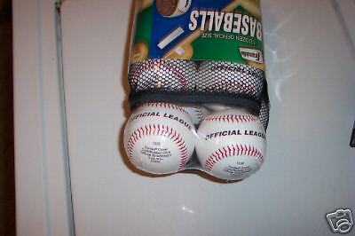 DOZEN FRANKLIN OFFICIAL LEAGUE BASEBALLS  