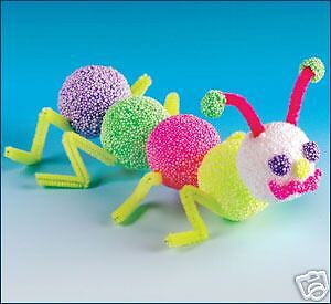 FLOAM Creepy Crawly Craft Project   36 pack  