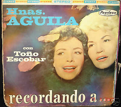 Hnas Aguila Recordando A Lp VG+  