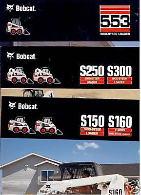 Spec sheets Bobcat Skid Steer loaders   S series, 553  