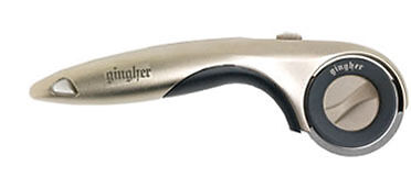 Gingher Left Handed Rotary Cutter 45mm NEW #GG 2904  