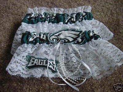 Philadelphia Eagles Wedding Bridal Garter Set Garters  