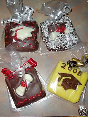 GRADUATION FAVORS, CHOCOLATE CANDY/COOKIES,DIPLOMAS/CAP  