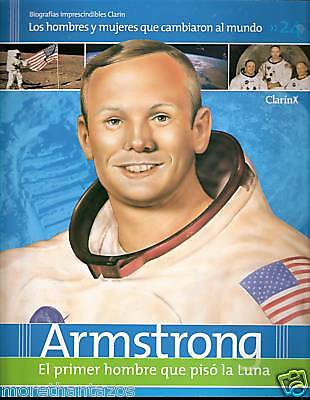 NEIL ARMSTRONG astronaut Argentina MAGAZINE BIOGRAPHY  