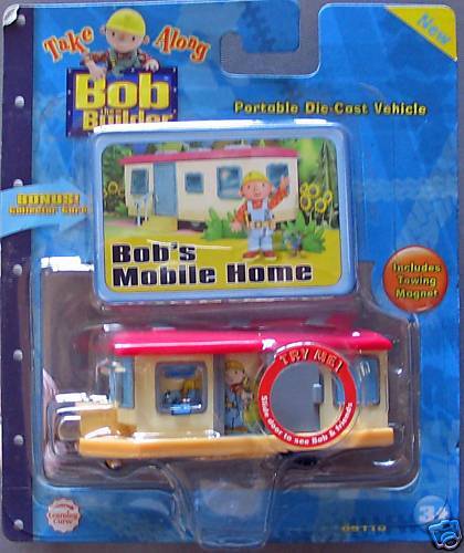 BOB the BUILDER Take Along BOBS MOBILE HOME  