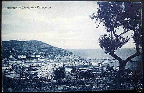 Italia~ITALY~1900s IMPERIA~ (Oneglia)   Panorama  