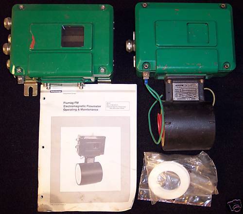 Schlumberger FM200 C12 1000 Flumag Flow Meter  