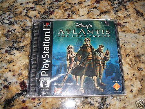   ATLANTIS THE LOST EMPIRE PS1 PS 1 NEW & SEALED 711719463627  