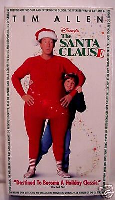 The Santa Clause Tim Allen Classic Vhs Video $2.75 SHIP 786936363333 