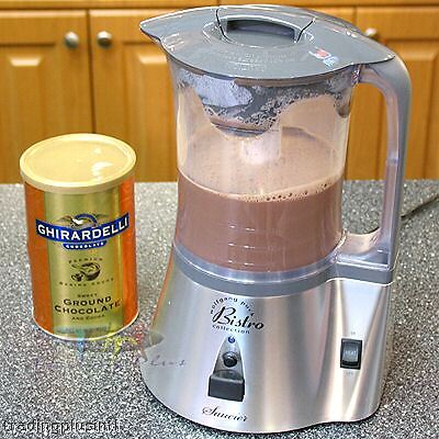 Wolfgang Puck Electric HOT Chocolate maker Saucier  